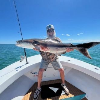 Full day inshore fishing charter boat with Captain Aaron targeting red drum in Outer Banks NC