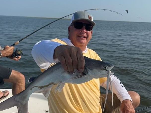Caught a channel catfish in LA