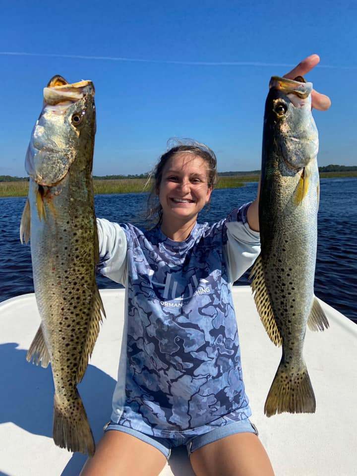 Two spotted weakfish caught in FL