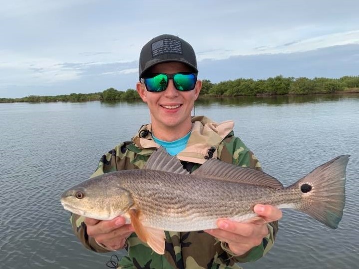 Redfish, 25 inches, caught in Melbourne