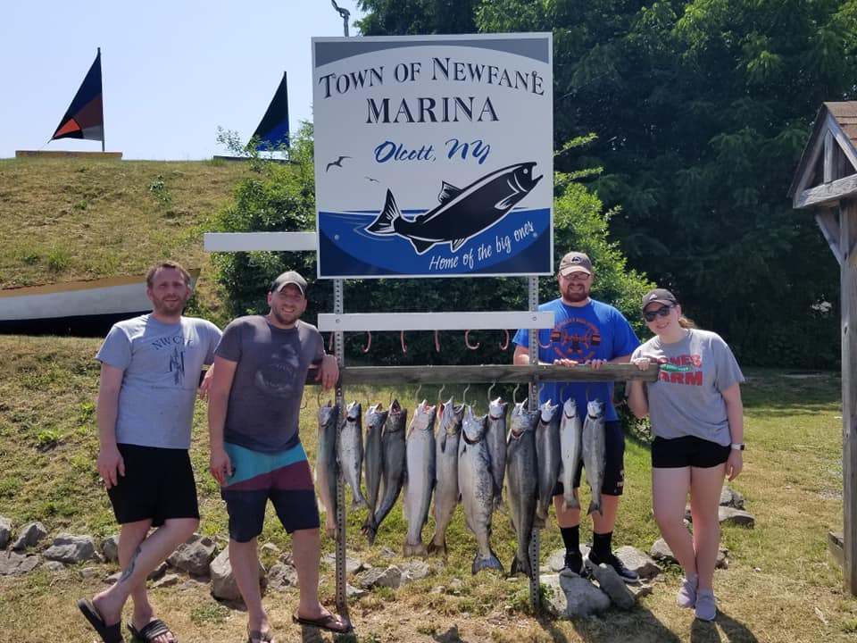 Anglers enjoying a fishing trip in Fairview