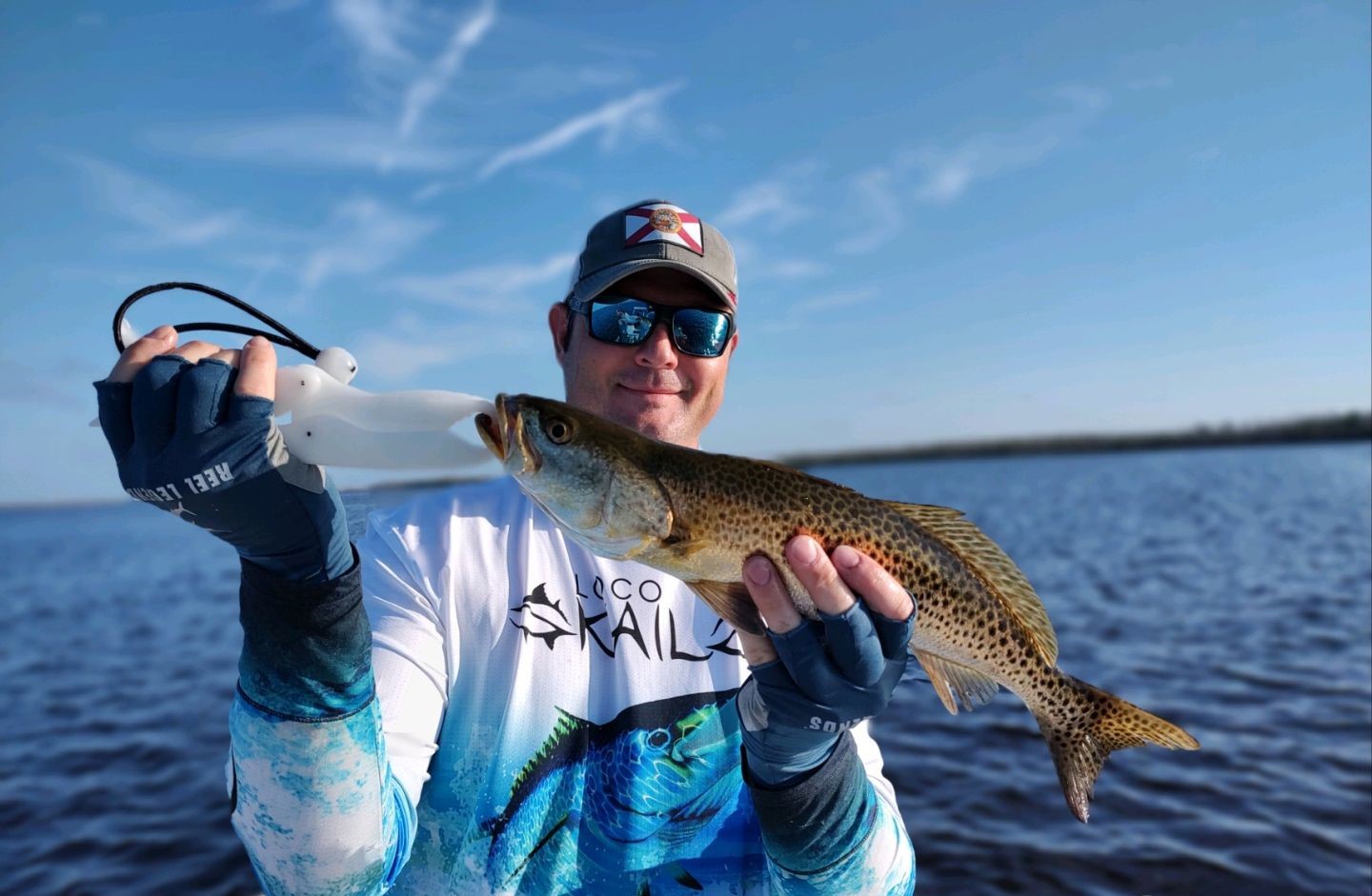 One angler fishing in FL