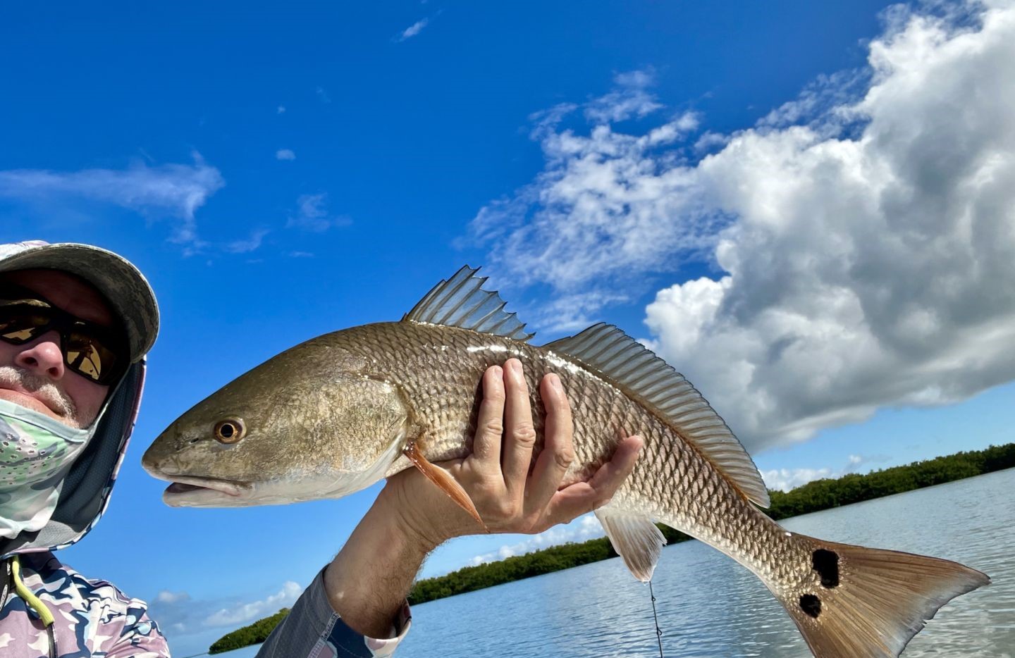 Redfish caught while fishing in FL