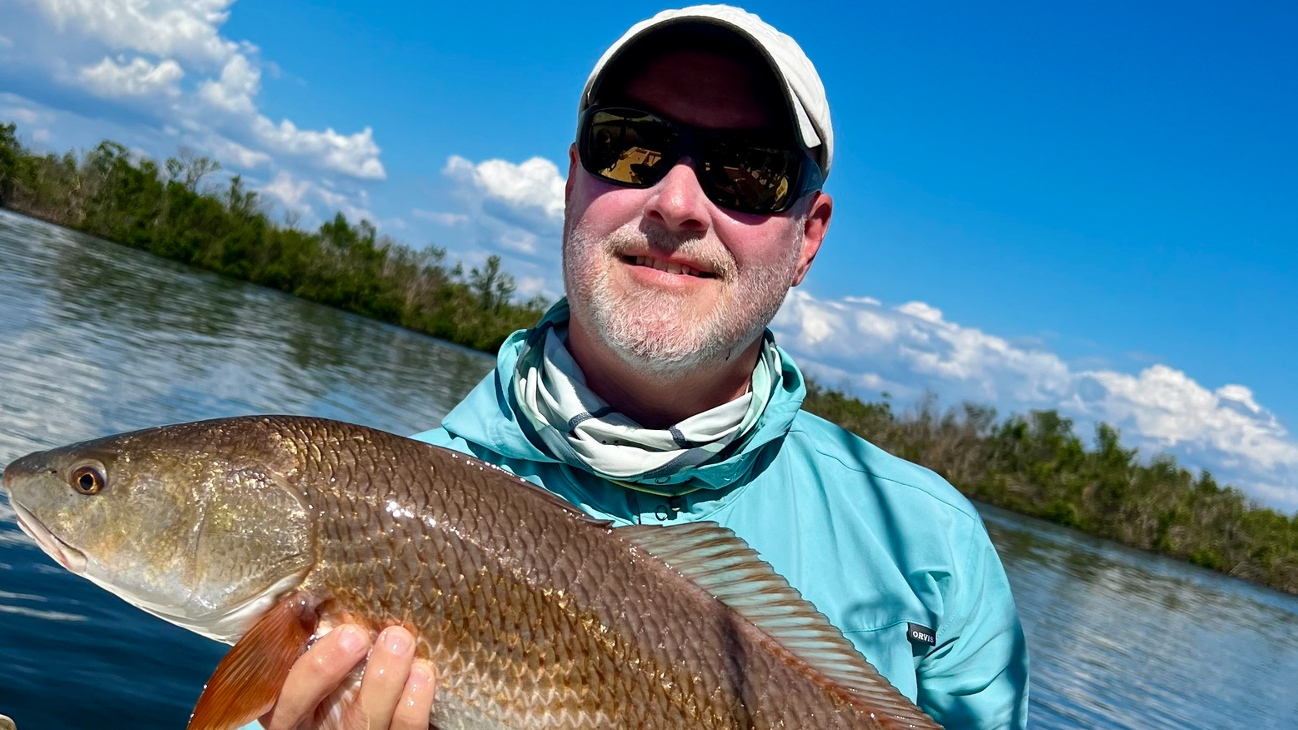 Redfish? Florida saltwater canal : r/Fishing