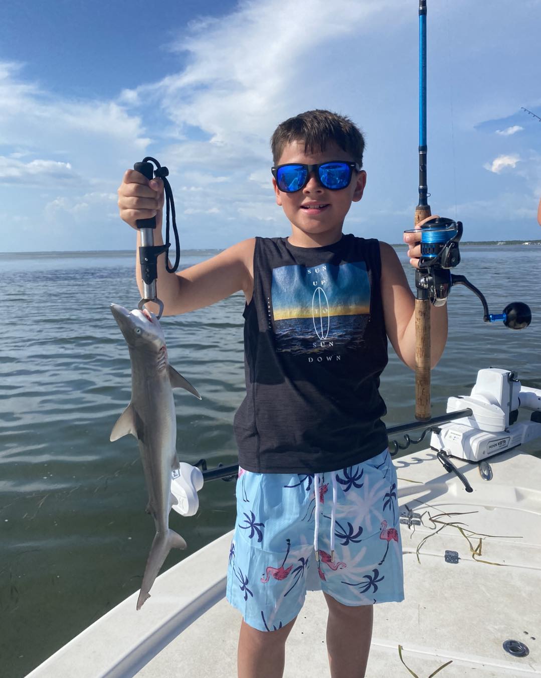 Sandbar shark caught fishing in FL