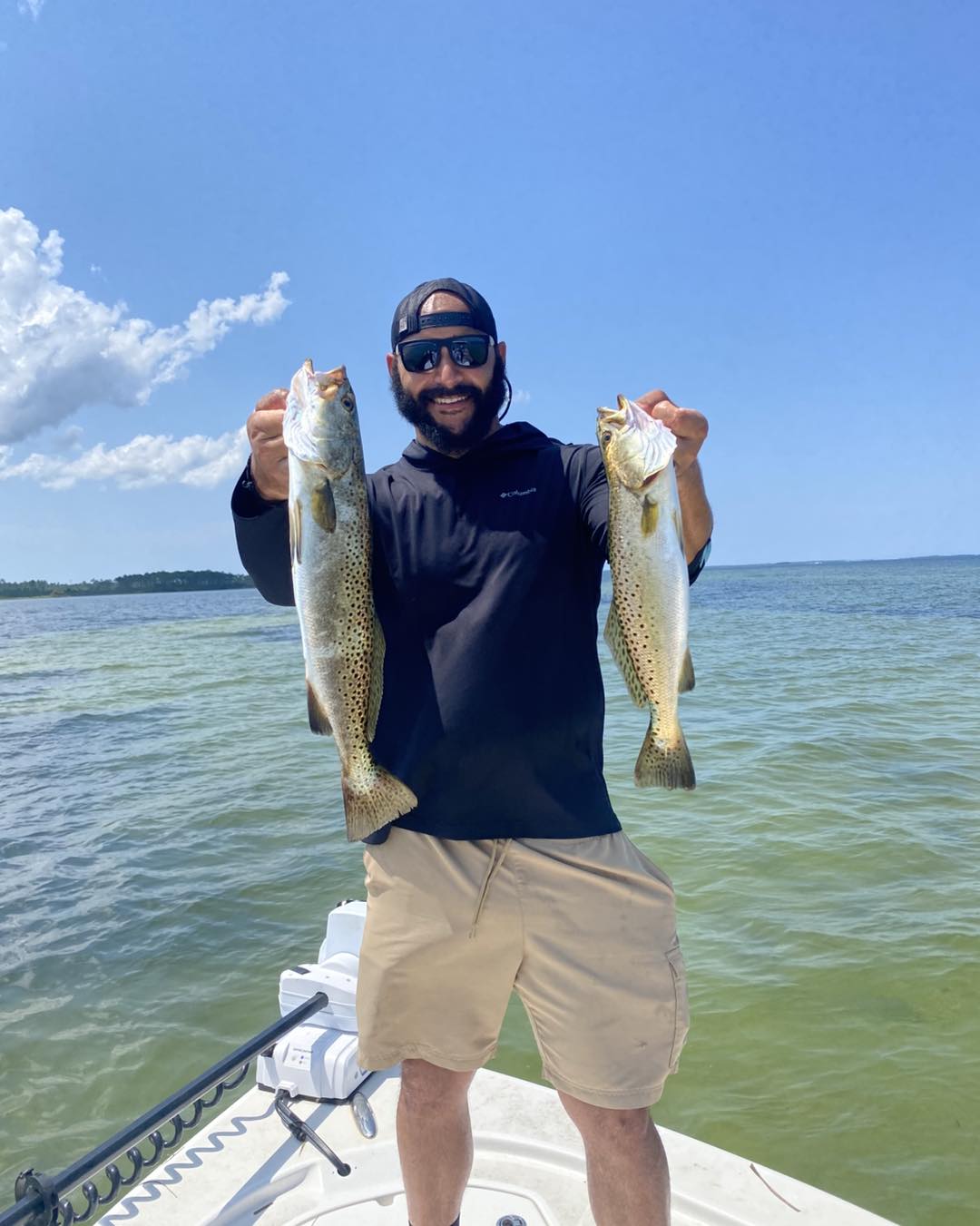 Two spotted weakfish caught in Port St. Joe