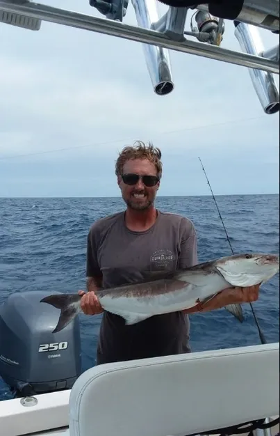 Fisherman with 21-inch catch in North Carolina