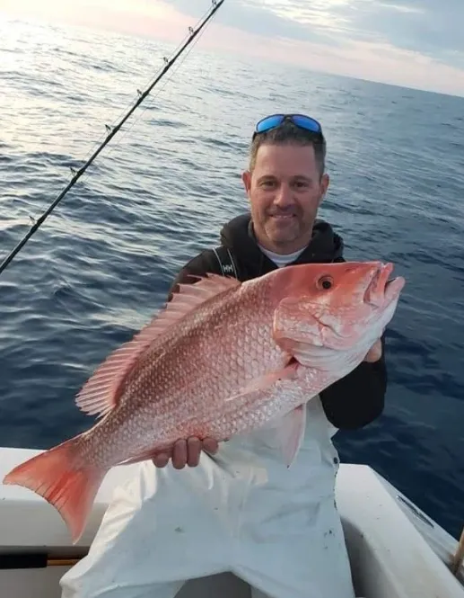 Fishing in Beaufort with a big fish