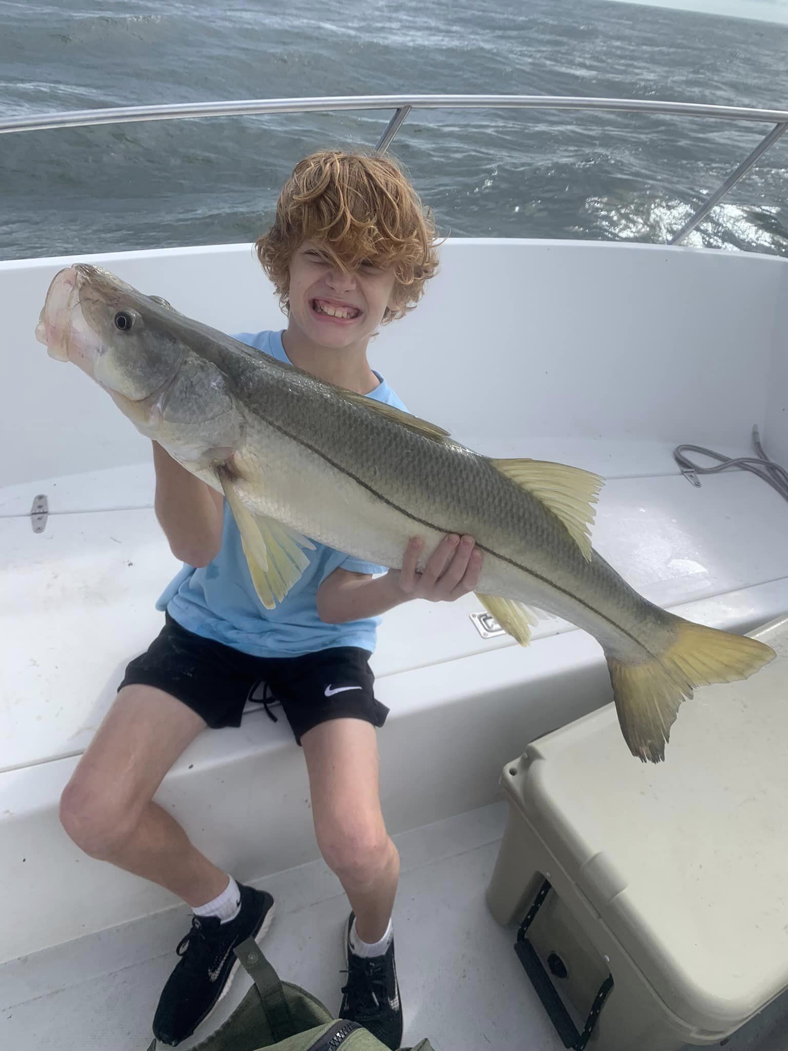 Snook fish caught in Port Orange