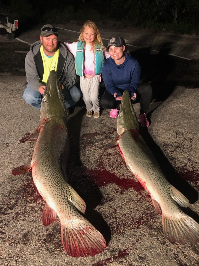 2 big fish caught in Calliham
