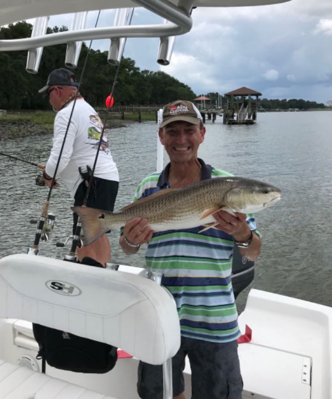 Redfish caught in Beaufort