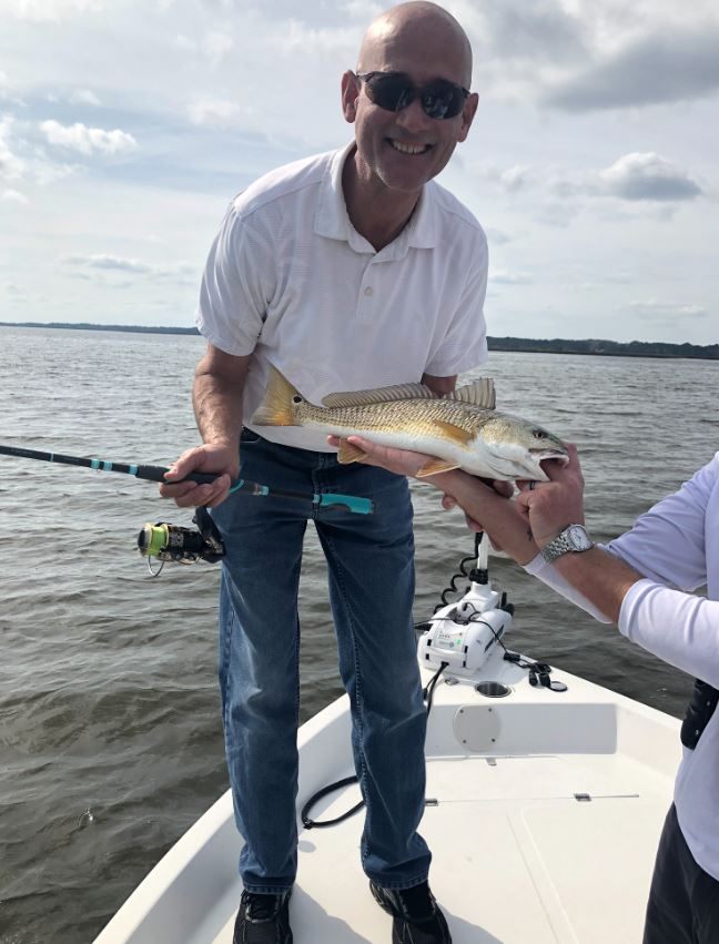 Redfish caught in Beaufort