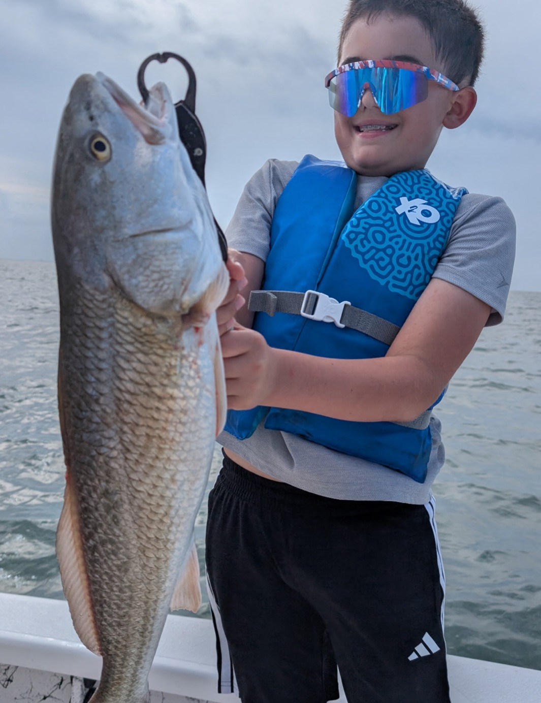 Redfish caught fishing in South Padre Island TX