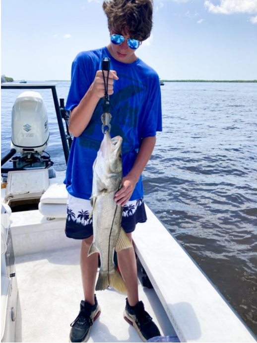 Snook caught while fishing in FL