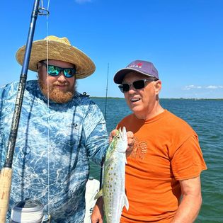 Cero mackerel, 12 inches long, caught while fishing in FL