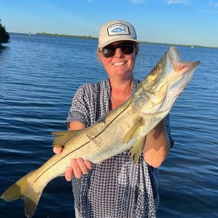 A person fishing in FL