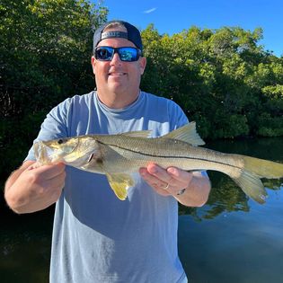 Snook fish caught while fishing in FL