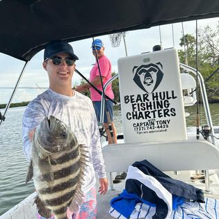 Sheepshead fishing in Bradenton