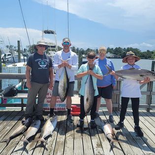 2 fish caught in Wanchese during fishing trip