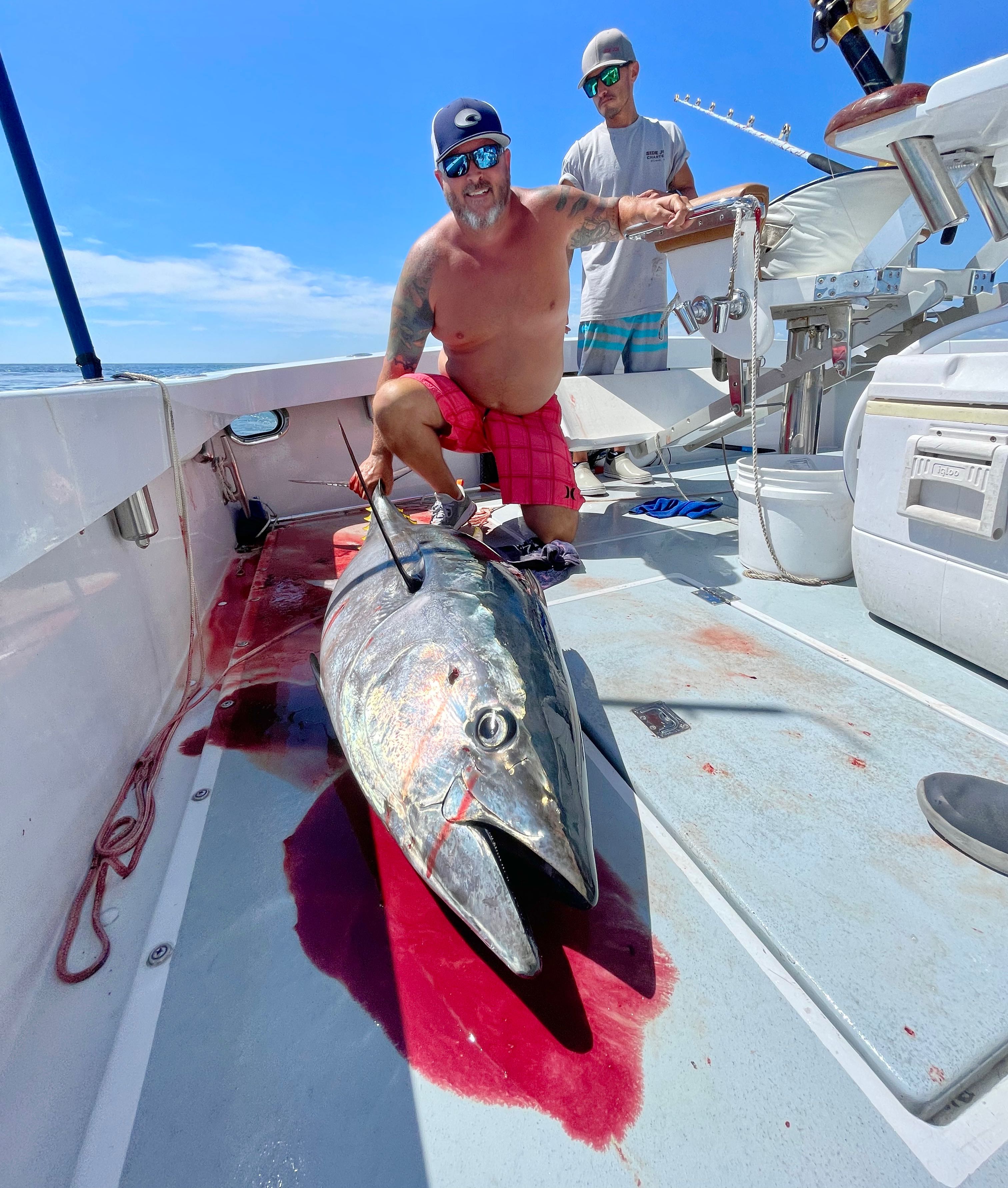 3 anglers fishing in New Jersey