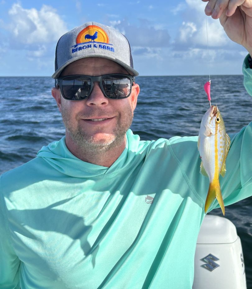 Yellowfin fish caught during fishing trip in Marathon FL