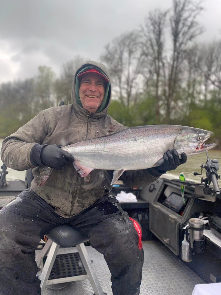 Coho salmon fishing in Toledo