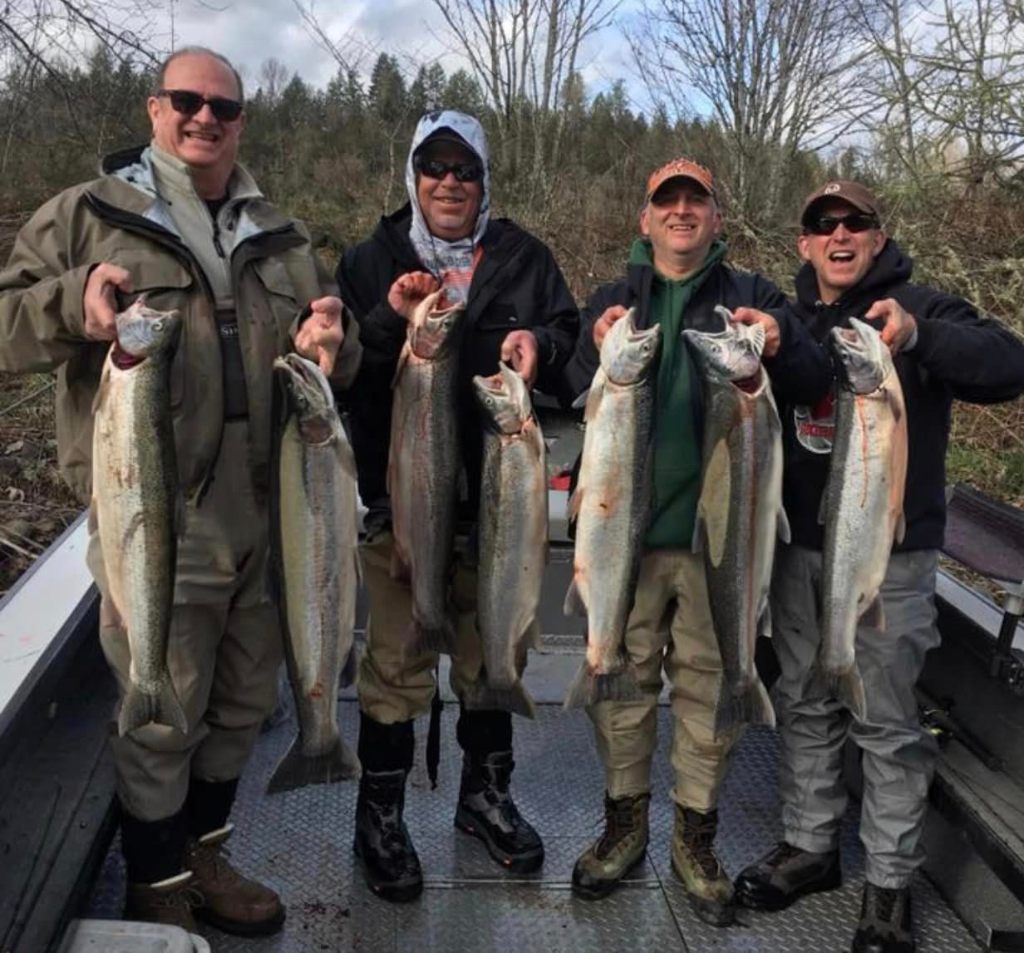 Catch of the day: 6 pink salmon from Toledo