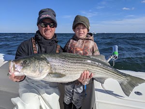 Striped bass caught in NJ