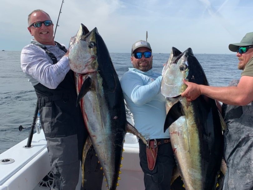 38ft Fountain fishing boat offshore Santa Rosa Beach targeting tuna mahi marlin wahoo pelagic species