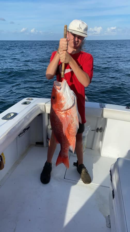 1 person fishing at Fort Morgan