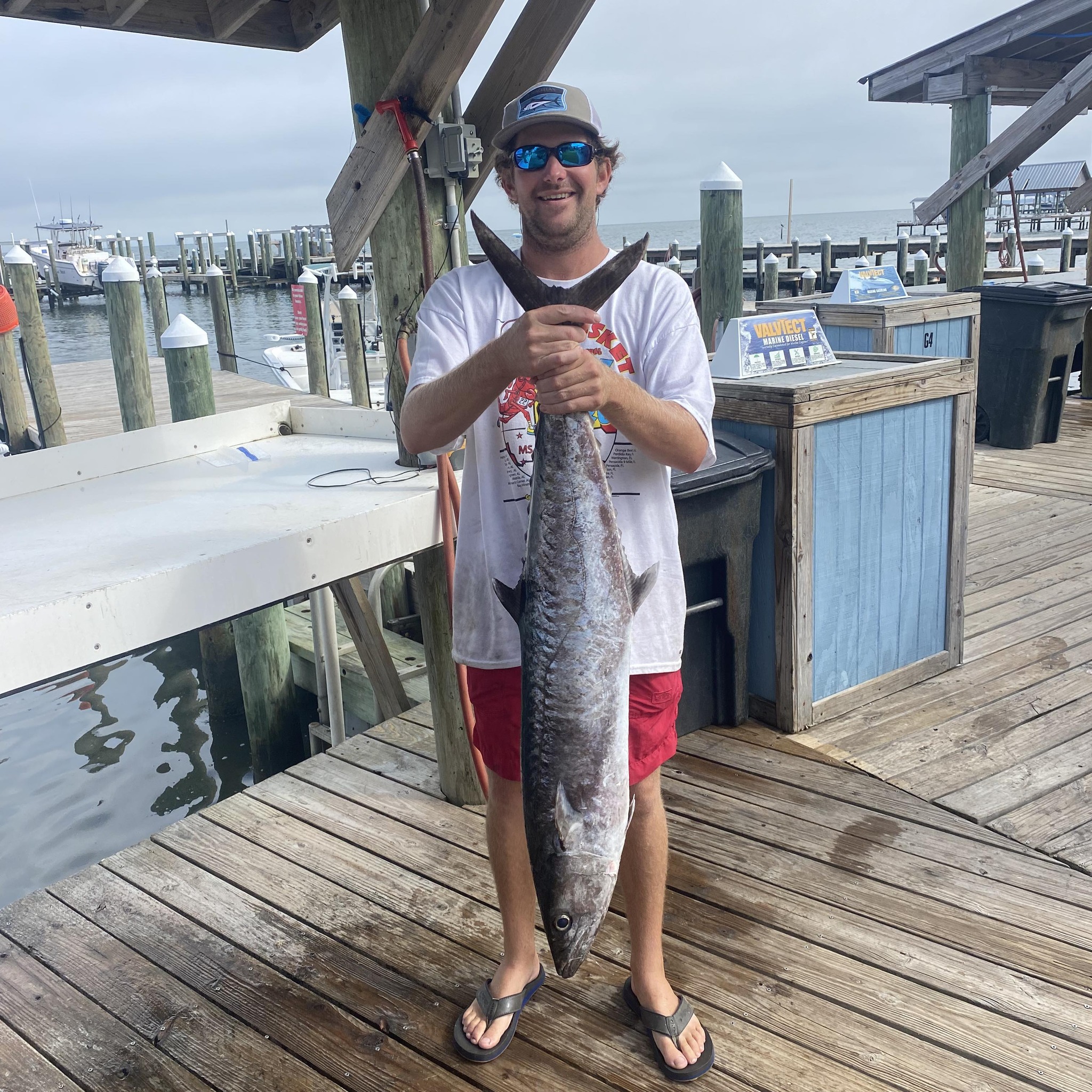 King Mackerel, a 26-inch fish, caught while fishing in Fort Morgan