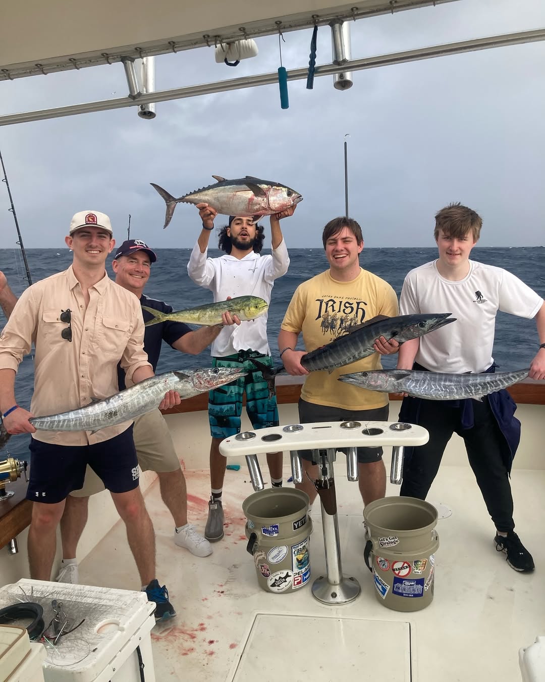 West Palm Beach offshore fishing charter boat targeting sailfish, wahoo, mahi mahi on open ocean