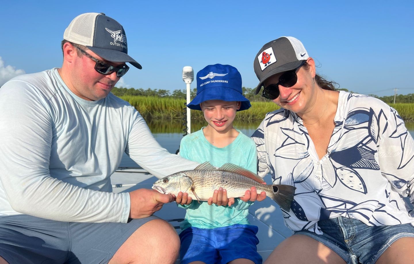 Redfish caught while fishing in SC