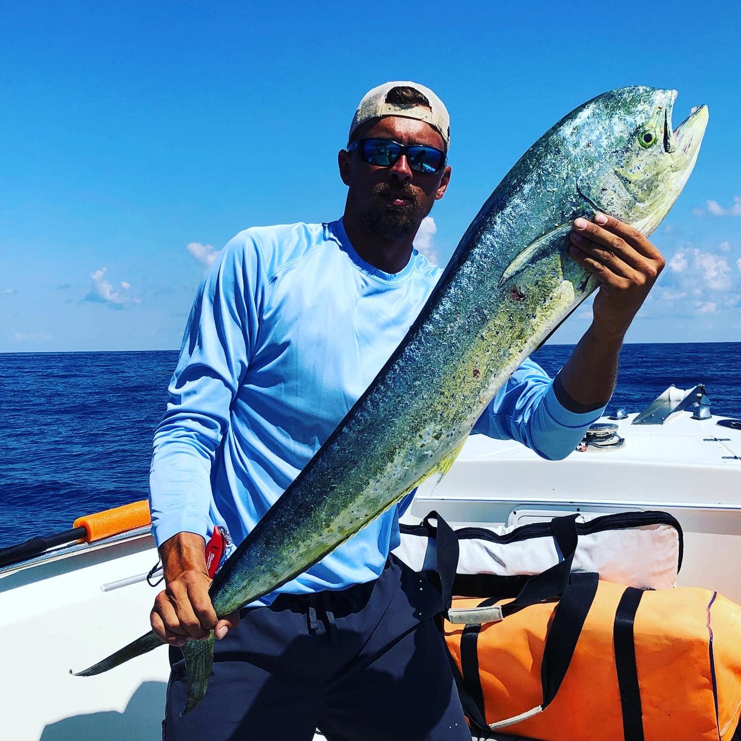 Angler with large 24-inch catch in Morehead City