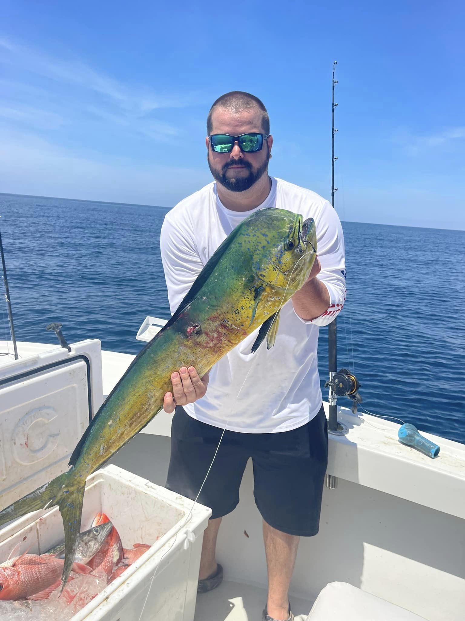 Lone angler fishing in Florida