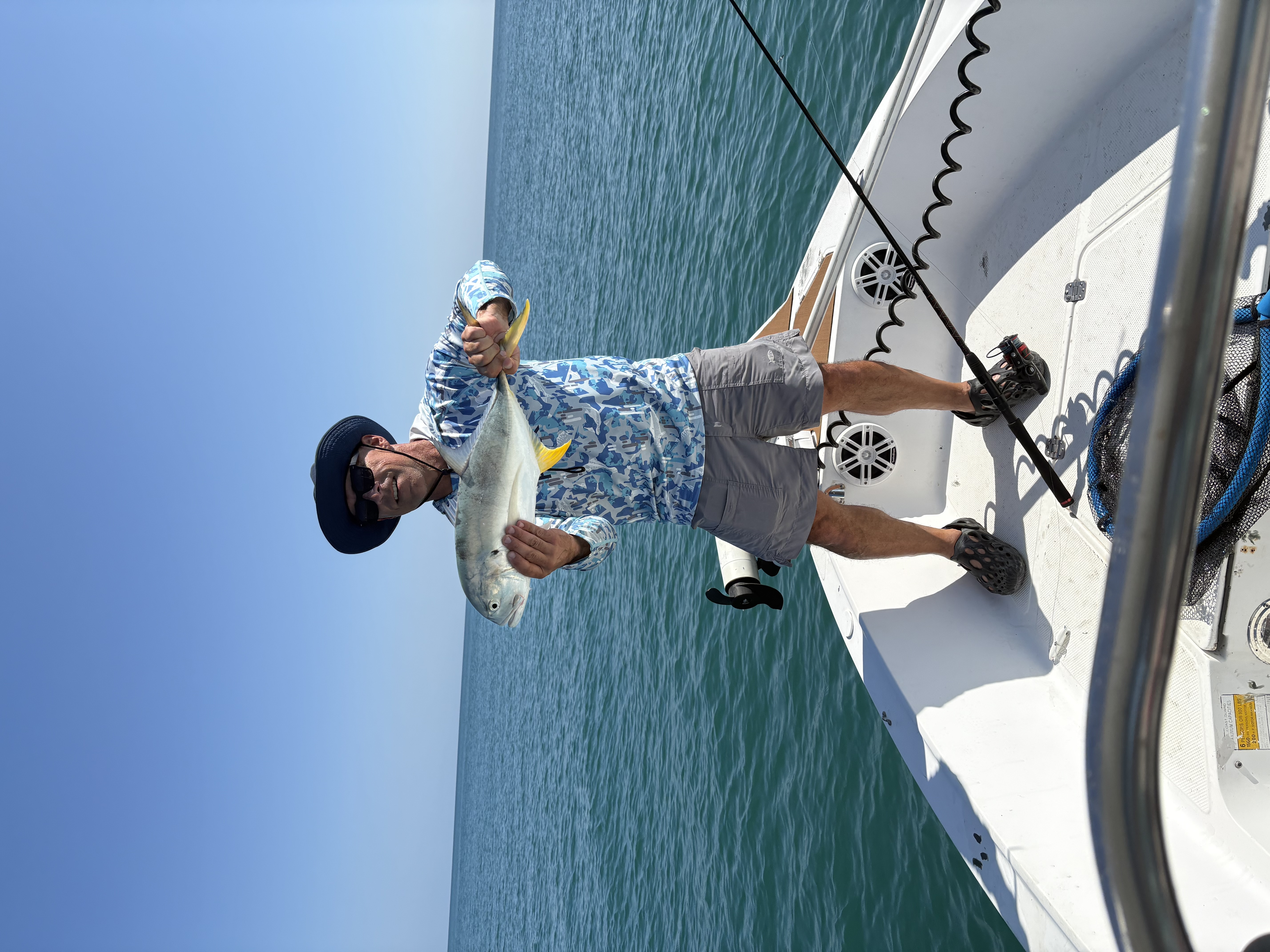 Crevalle Jack caught while fishing in Palm Bay FL waters