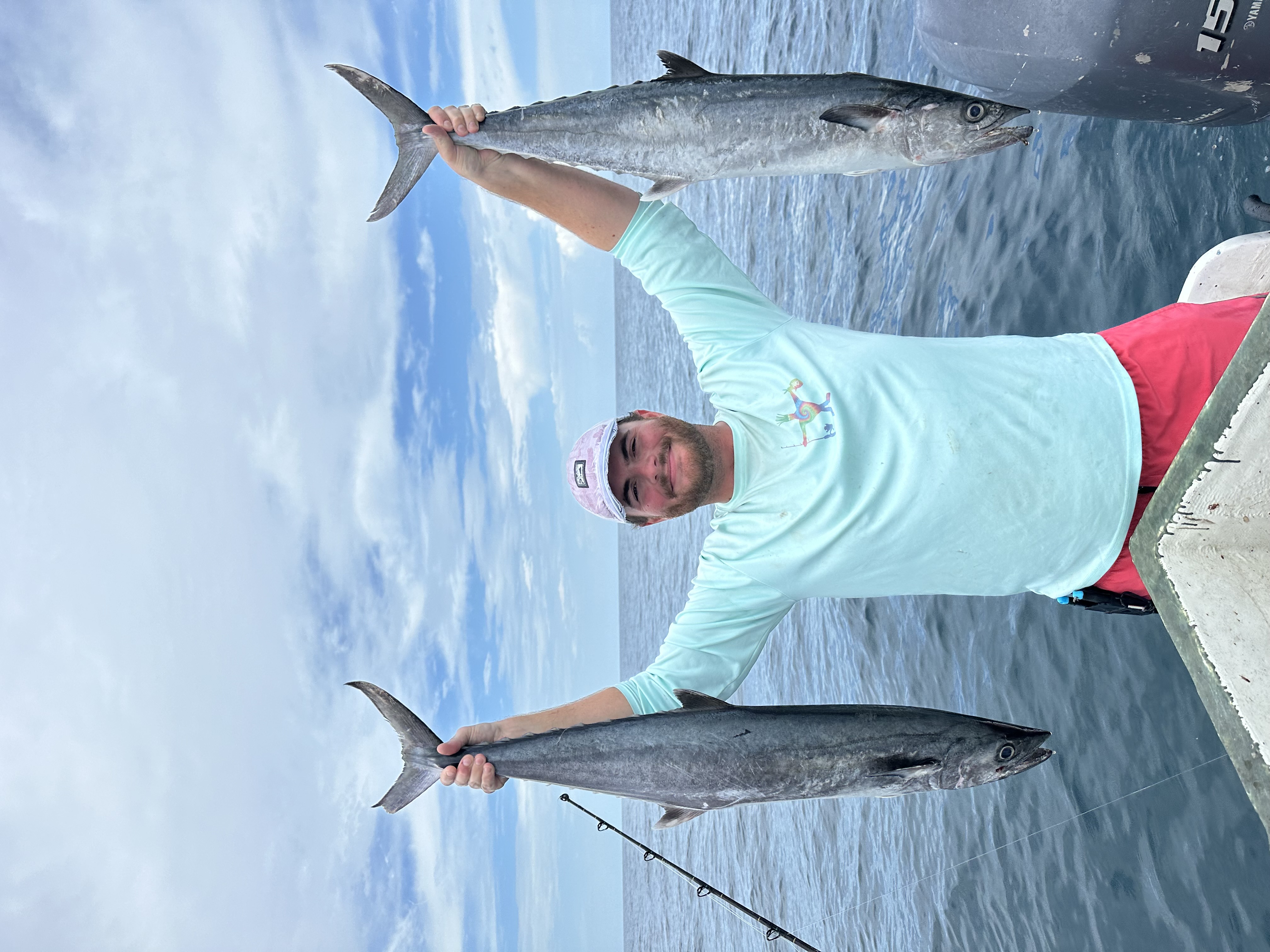 Two King Mackerel caught during fishing trip in Palm Bay FL