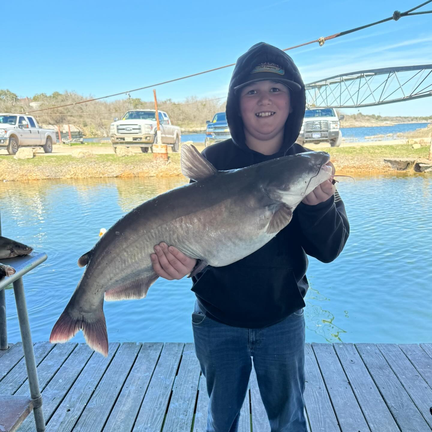Channel Catfish caught in Clifton