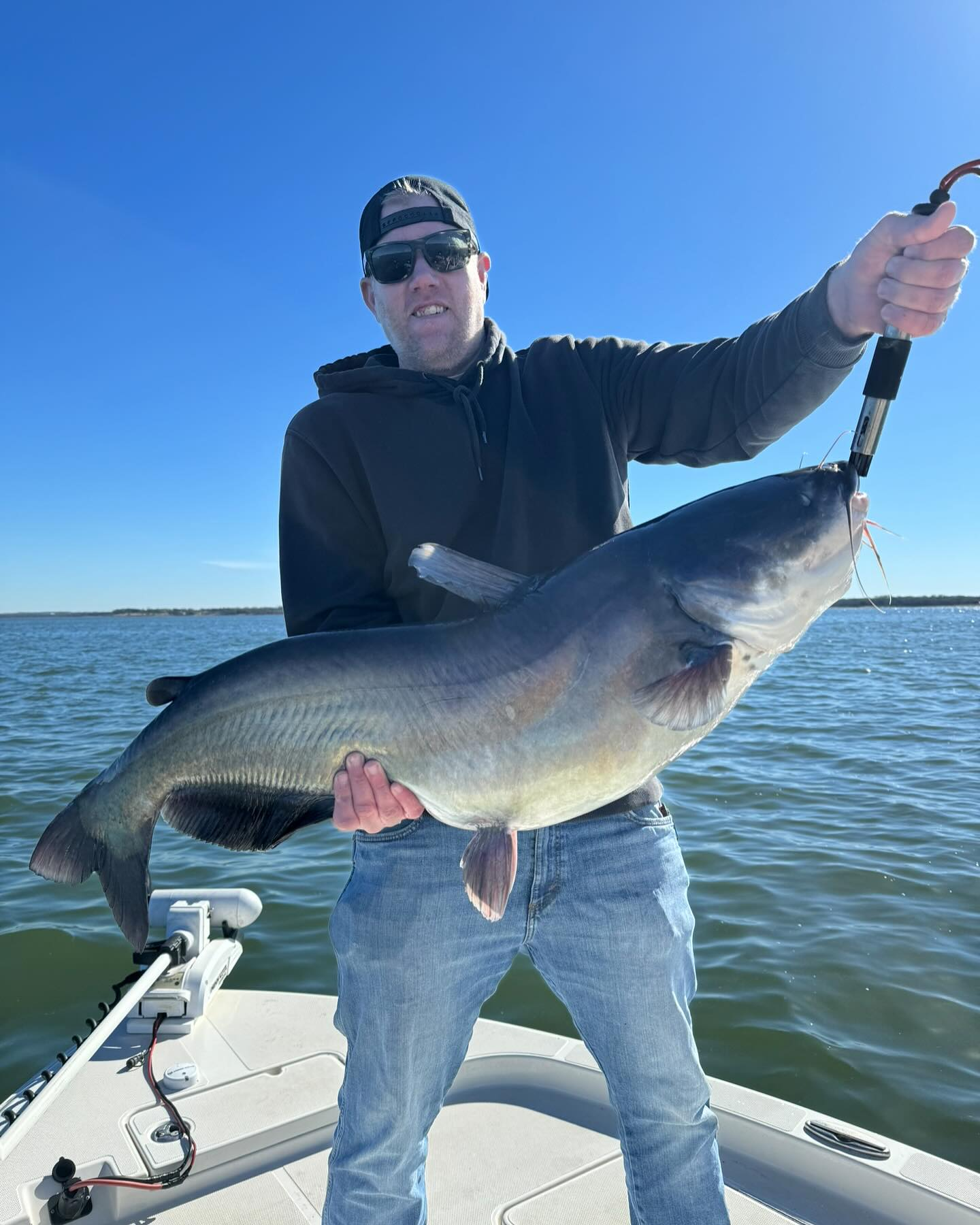 Photo of a channel catfish caught in TX