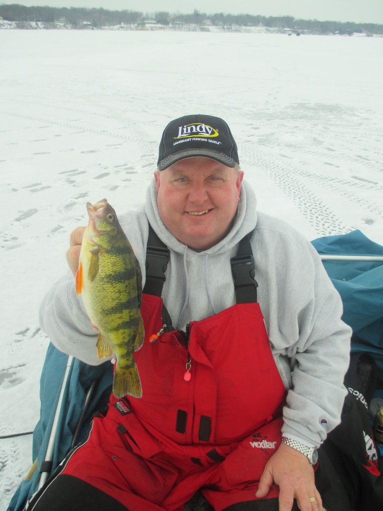 A person fishing in Delavan
