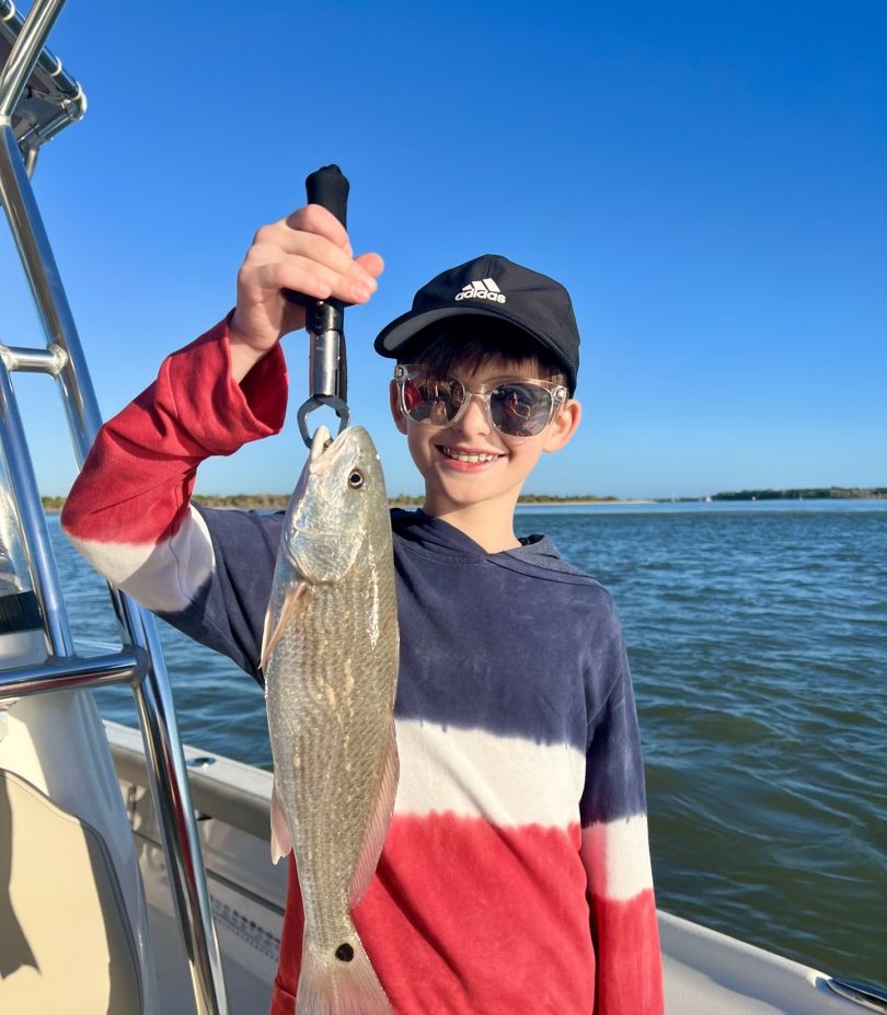 A person fishing in Palm Coast