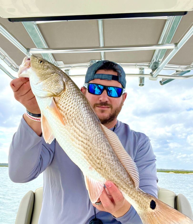 Redfish caught while fishing in FL