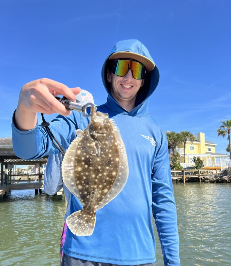 Southern Flounder caught in Palm Coast