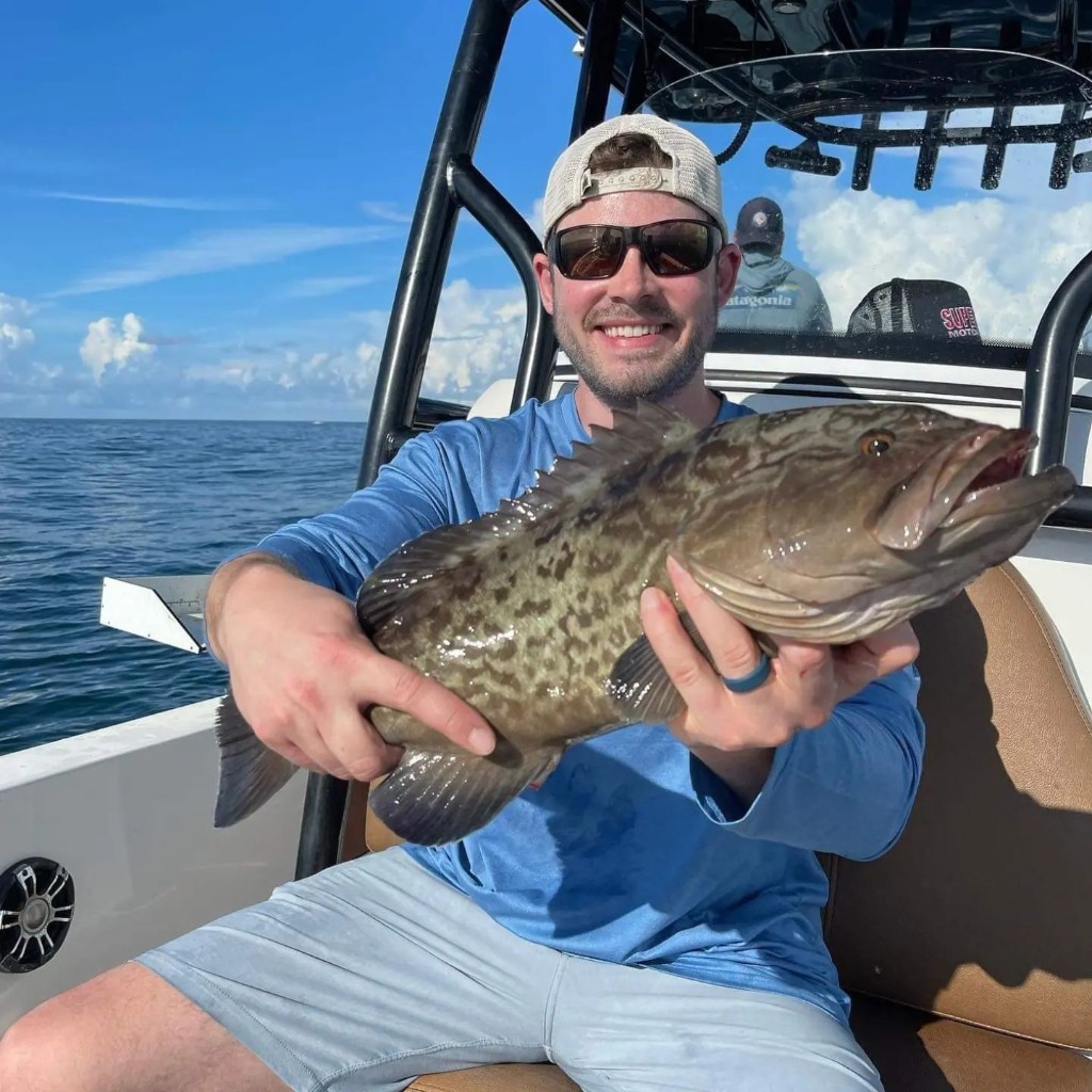 Gag Grouper, 19-inch fish caught in SC