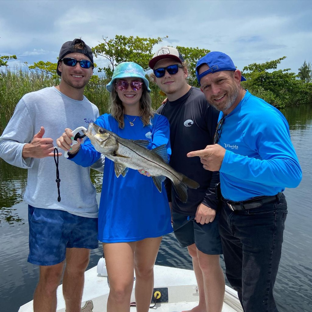 Snook fish caught in Miami