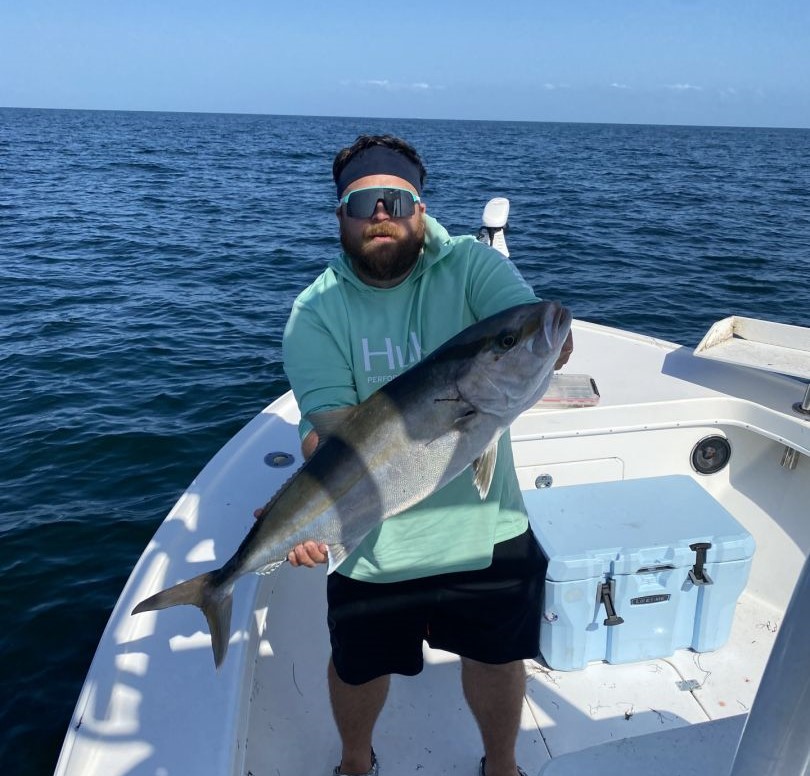 Fishing in Florida with a big 25-inch catch