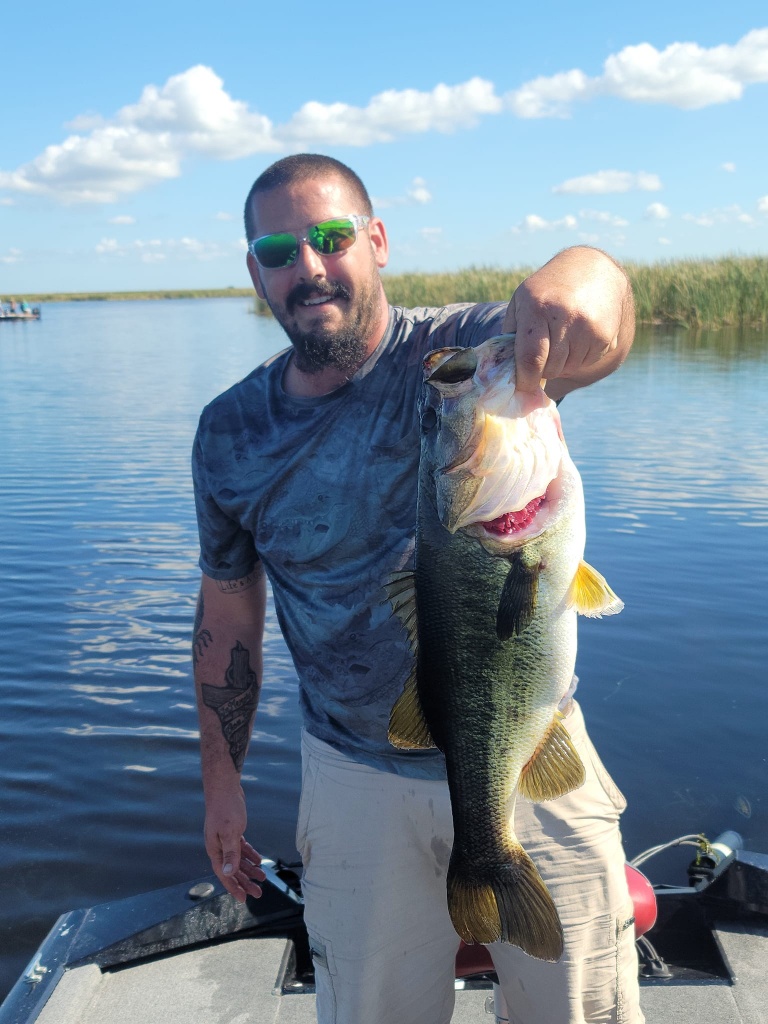 Largemouth Bass caught in Fellsmere