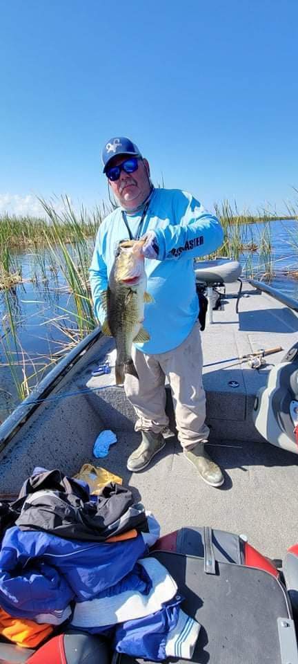 Largemouth Bass caught while fishing in FL