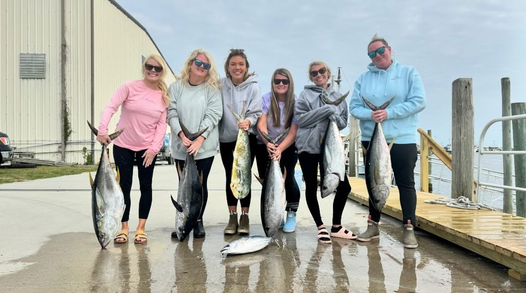 6 big fish caught while fishing in NC
