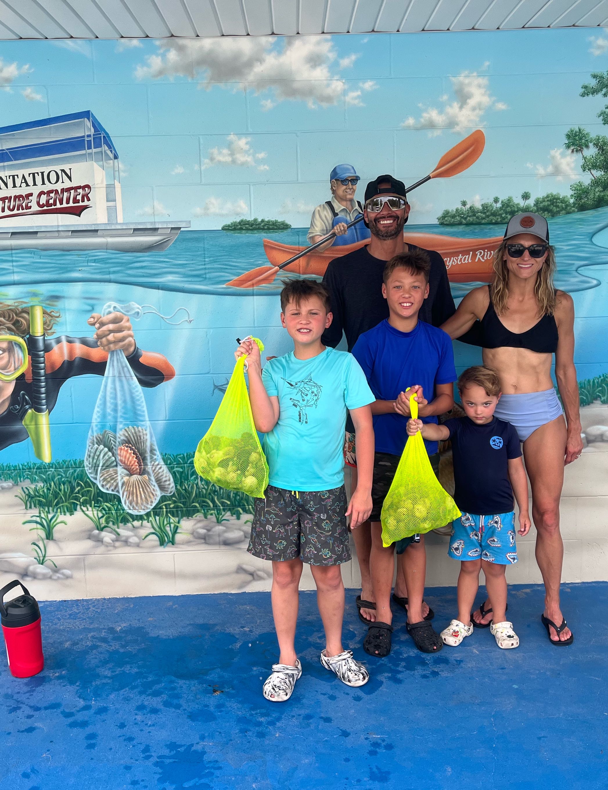 Fishing and hunting adventure with 6 people